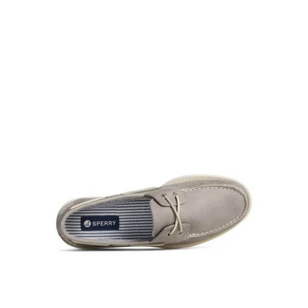 authentic_original_cross__4-2.webp Sperry Shoes | Boat Shoes^Authentic Original™ Cross Lace Boat Shoe Grey