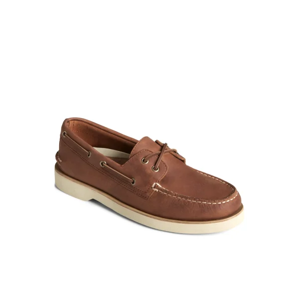 Sperry Shoes | Boat Shoes^Authentic Original™ Double Sole Cross Lace Boat Shoe DarkBeige