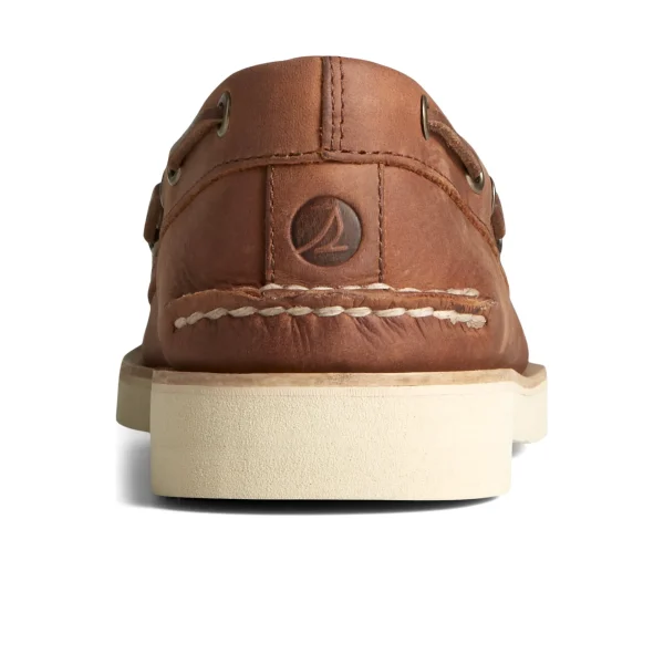 Sperry Shoes | Boat Shoes^Authentic Original™ Double Sole Cross Lace Boat Shoe DarkBeige