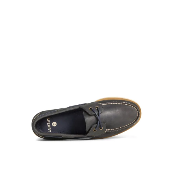 authentic_original_double_4-2.webp Sperry Shoes | Boat Shoes^Authentic Original™ Double Sole Cross Lace Boat Shoe Navy