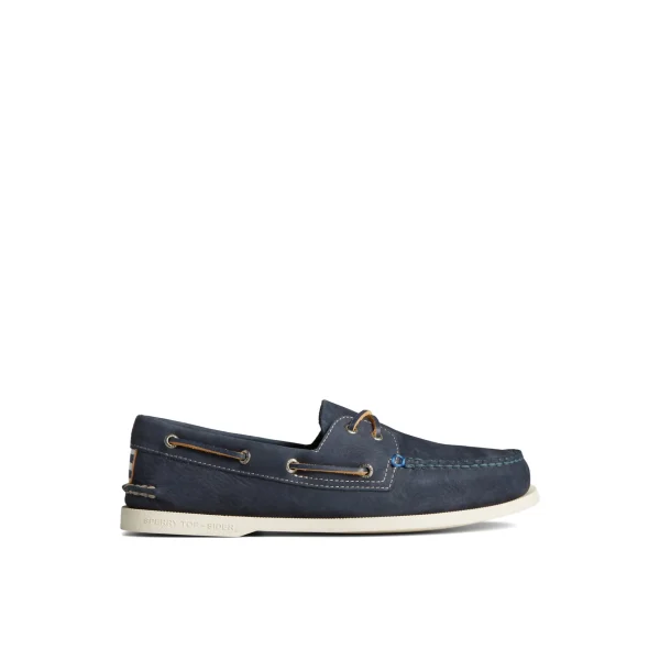 Sperry Shoes | Boat Shoes^Authentic Original™ 2-Eye Nubuck Boat Shoe Navy