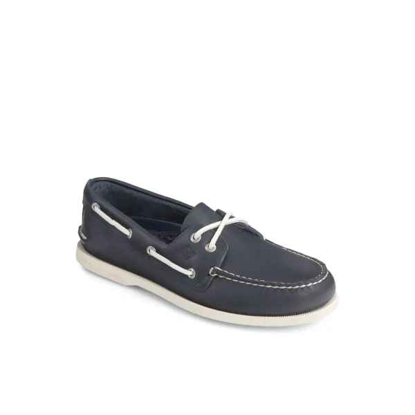 authentic_original_leathe_2.webp Sperry Shoes | Boat Shoes^Authentic Original™ Leather Boat Shoe Navy