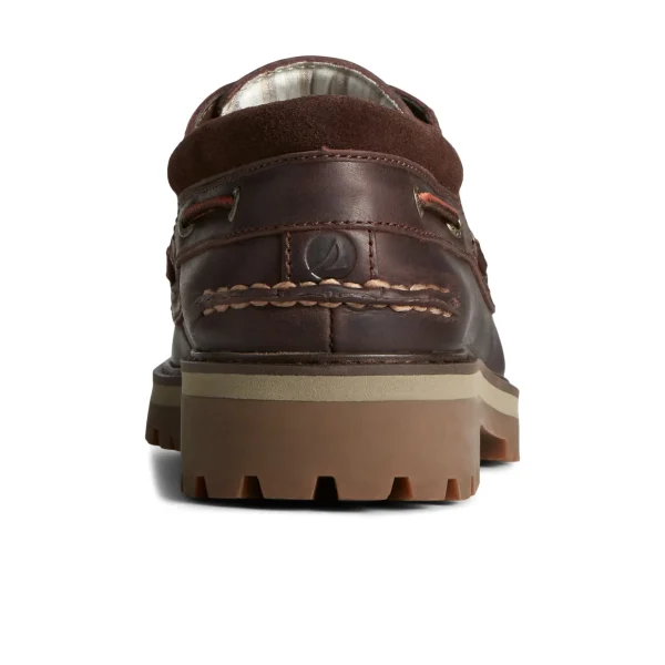 authentic_original_unline_3.webp Sperry Shoes | Boat Shoes^Authentic Original™ Unlined Lug 3-Eye Boat Shoe Brown