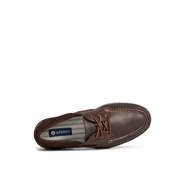 authentic_original_unline_4.webp Sperry Shoes | Boat Shoes^Authentic Original™ Unlined Lug 3-Eye Boat Shoe Brown