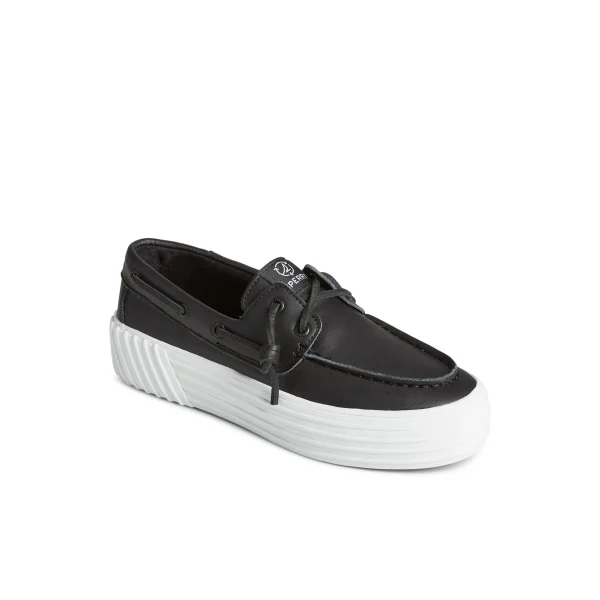bahama__leather_platform__2.webp Sperry Shoes | Sneakers^Bahama 2.0 Leather Platform Sneaker Black