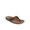 baitfish_leather_flip_flo_2.webp Sperry Sandals^Baitfish Leather Flip Flop BrownLeatherMixedMaterial