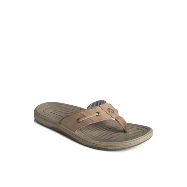 baitfish_leather_flip_flo_2-2.webp Sperry Sandals^Baitfish Leather Flip Flop MediumBeige