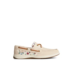bluefish_floral_boat_shoe_0.webp Sperry Shoes | Boat Shoes^Bluefish Floral Boat Shoe Bone