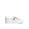 crest_triple_sneaker_0.webp Sperry Shoes | Sneakers^Crest Triple Sneaker WhiteTextileCanvas