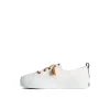 crest_triple_sneaker_1.webp Sperry Shoes | Sneakers^Crest Triple Sneaker WhiteTextileCanvas