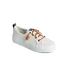 crest_triple_sneaker_2.webp Sperry Shoes | Sneakers^Crest Triple Sneaker WhiteTextileCanvas