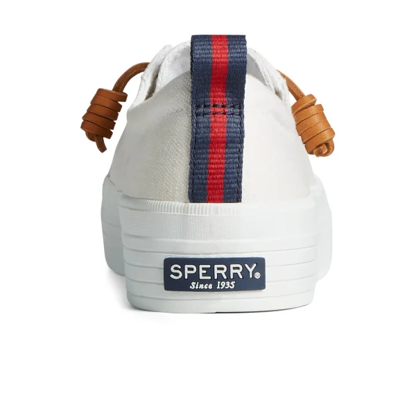 crest_triple_sneaker_3.webp Sperry Shoes | Sneakers^Crest Triple Sneaker WhiteTextileCanvas