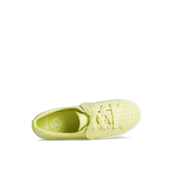 crest_vibe_gingham_sneake_4.webp Sperry Shoes | Sneakers^Crest Vibe Gingham Sneaker LightGreen