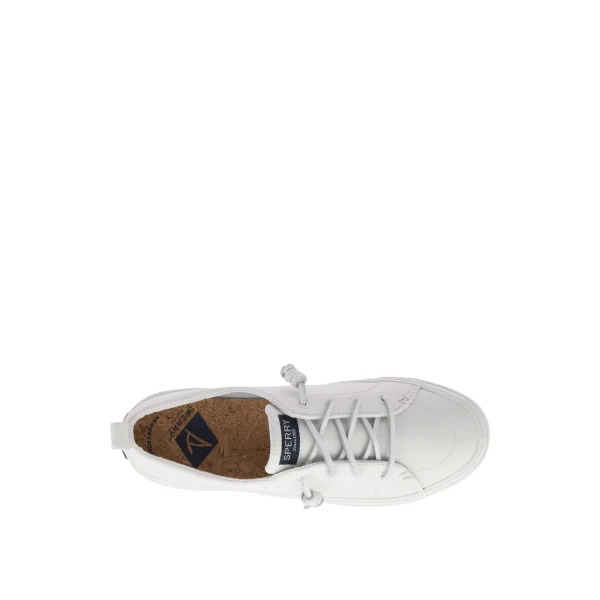 crest_vibe_leather_sneake_4.webp Sperry Shoes | Sneakers^Crest Vibe Leather Sneaker White