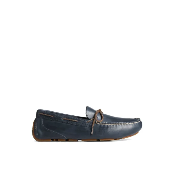 Sperry Shoes | Loafers & Oxfords^Davenport Deboss Leather 1-Eye Driver Navy