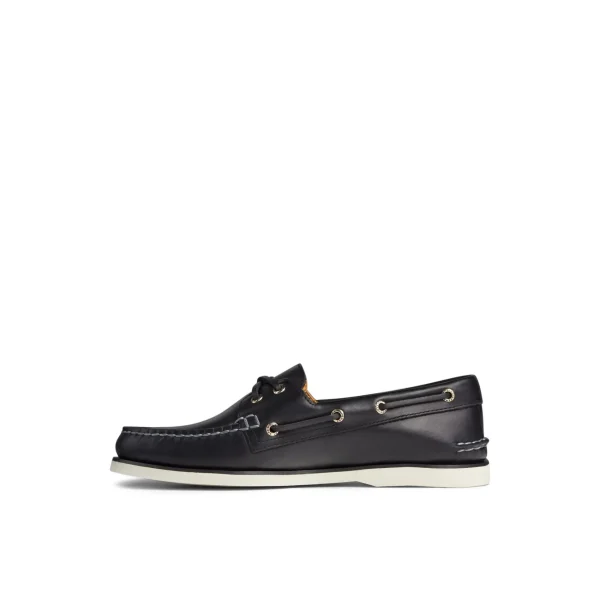 Sperry Shoes | Boat Shoes^Gold Cup Authentic Original Orleans Boat Shoe BlackLeatherMixedMaterial
