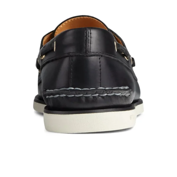 Sperry Shoes | Boat Shoes^Gold Cup Authentic Original Orleans Boat Shoe BlackLeatherMixedMaterial