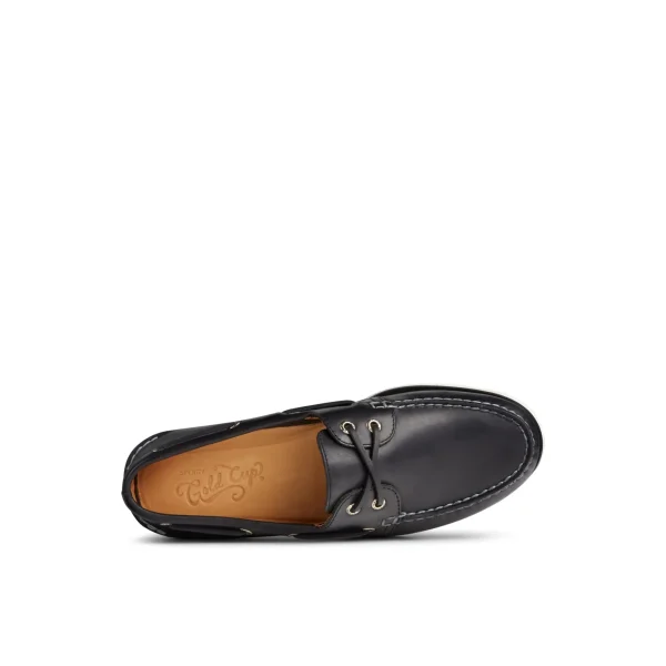 Sperry Shoes | Boat Shoes^Gold Cup Authentic Original Orleans Boat Shoe BlackLeatherMixedMaterial