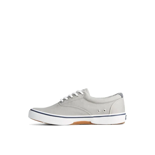 halyard_cvo_salt_washed_s_1-4.webp Sperry Shoes | Sneakers^Halyard CVO Salt Washed Sneaker Grey