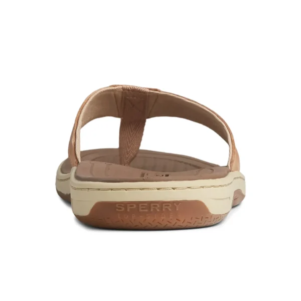 havasu_perf_flip_flop_3.webp Sperry Sandals^Havasu Perf Flip Flop BrownLeatherMixedMaterial