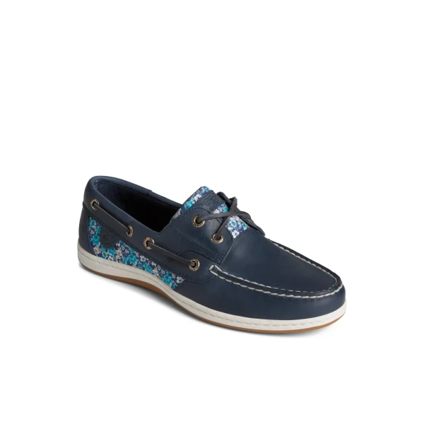koifish_floral_boat_shoe_2.webp Sperry Shoes | Boat Shoes^Koifish Floral Boat Shoe Navy