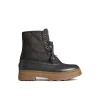 saltwater__textile_duck_b_0-1.webp Sperry Winter Boots | Boots^Saltwater 2.0 Textile Duck Boot Black