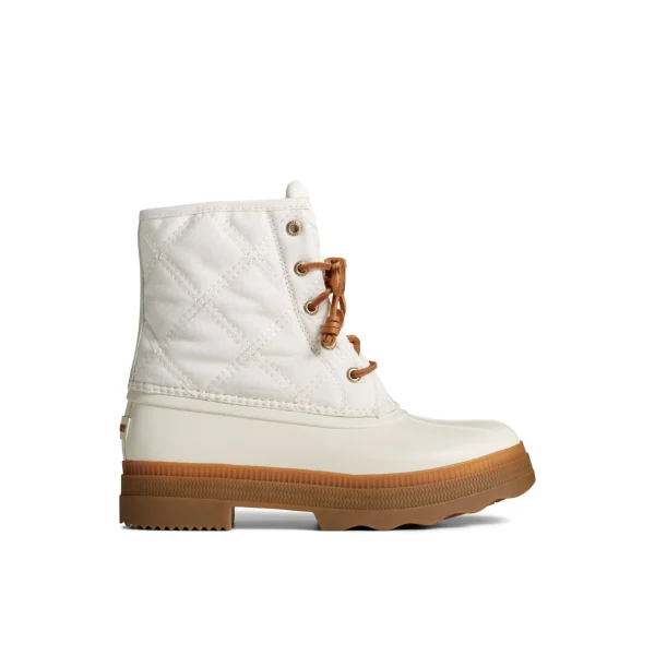 Sperry Winter Boots | Boots^Saltwater 2.0 Textile Duck Boot White