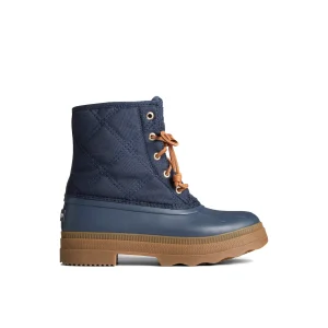 saltwater__textile_duck_b_0.webp Sperry Duck & Rain Boots | Boots^Saltwater 2.0 Textile Duck Boot Navy