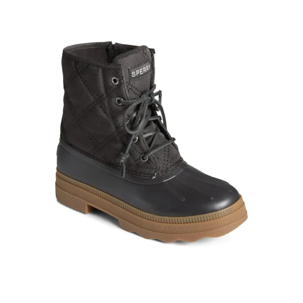 saltwater__textile_duck_b_2-1.webp Sperry Winter Boots | Boots^Saltwater 2.0 Textile Duck Boot Black