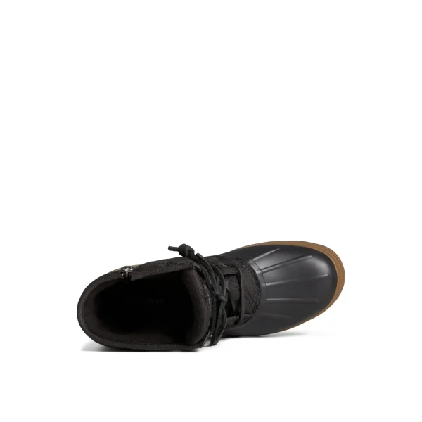 saltwater__textile_duck_b_4-1.webp Sperry Winter Boots | Boots^Saltwater 2.0 Textile Duck Boot Black