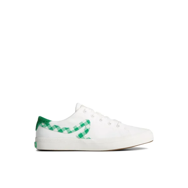 Sperry Shoes | Sneakers^Sandy Gingham Sneaker WhiteTextileCanvas