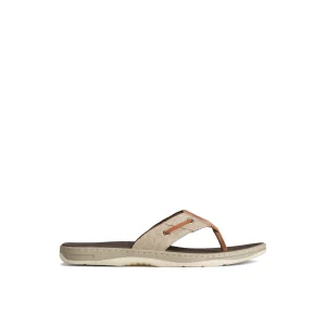 Sperry Sandals^SeaCycled™ Baitfish Baja Flip Flop MediumBeige