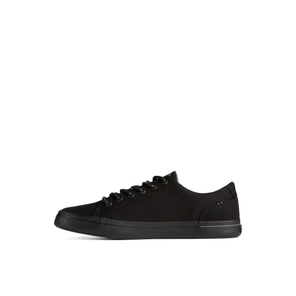 seacycled_striper_ii_text_1-3.webp Sperry Shoes | Sneakers^SeaCycled™ Striper II Textile Sneaker Black