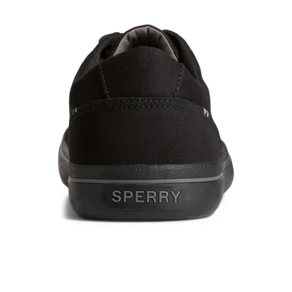 seacycled_striper_ii_text_3-3.webp Sperry Shoes | Sneakers^SeaCycled™ Striper II Textile Sneaker Black