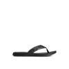 Sperry Sandals^Seafish Leather Flip Flop Black