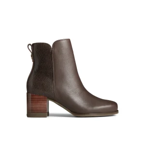 seaport_heel_leather_boot_0.webp Sperry Ankle Boots | Boots^Seaport Heel Leather Boot DarkBrown
