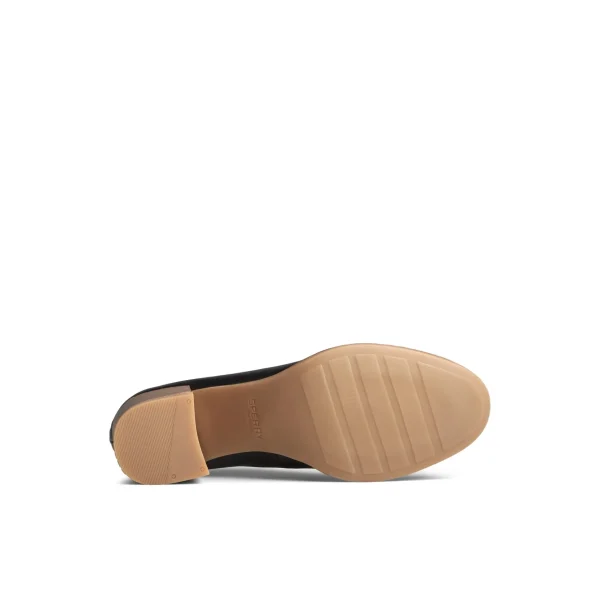 seaport_penny_heel_leathe_5.webp Sperry Shoes^Seaport Penny Heel Leather Loafer Black