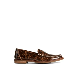 seaport_penny_tortoise_le_0.webp Sperry Shoes | Oxfords & Loafers^Seaport Penny Tortoise Leather Loafer Brown