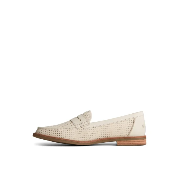 Sperry Shoes | Oxfords & Loafers^Seaport Perforated Penny Loafer Bone