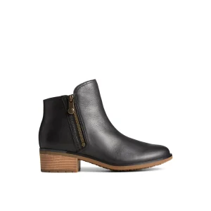 seaport_storm_water_resis_0.webp Sperry Boots | Ankle Boots^Seaport Storm Water Resistant Leather Boot Black