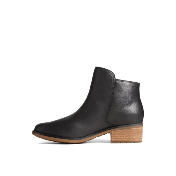 Sperry Boots | Ankle Boots^Seaport Storm Water Resistant Leather Boot Black