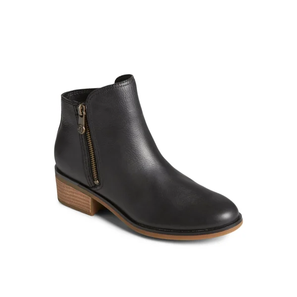 Sperry Boots | Ankle Boots^Seaport Storm Water Resistant Leather Boot Black