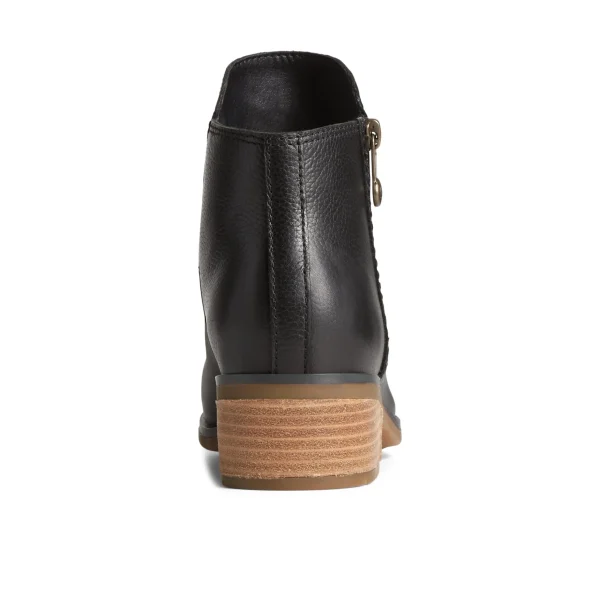 Sperry Boots | Ankle Boots^Seaport Storm Water Resistant Leather Boot Black
