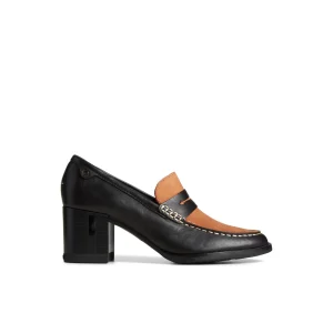 seaport_twotone_penny_hee_0-1.webp Sperry Shoes | Oxfords & Loafers^Seaport Two-Tone Penny Heel Black