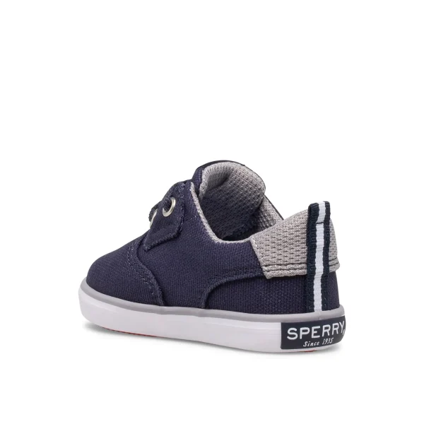 Sperry Sneakers^Spinnaker Crib Junior Washable Sneaker Navy
