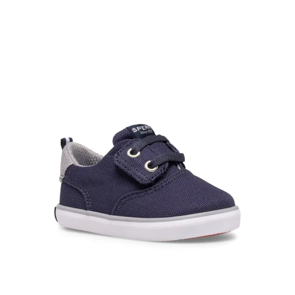 Sperry Sneakers^Spinnaker Crib Junior Washable Sneaker Navy
