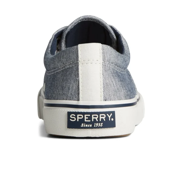 striper_ii_chambray_sneak_3.webp Sperry Shoes | Sneakers^Striper II Chambray Sneaker Navy
