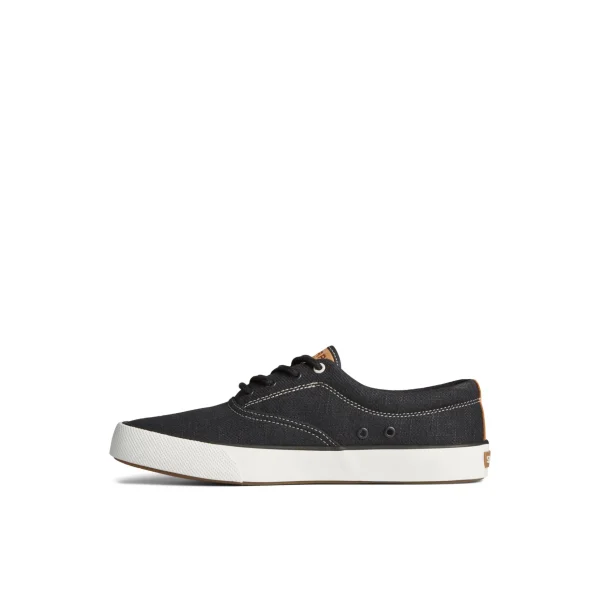 Sperry Shoes | Sneakers^Striper II Slub Linen Sneaker Black