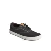 Sperry Shoes | Sneakers^Striper II Slub Linen Sneaker Black