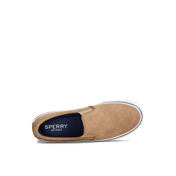 striper_ii_twin_gore_perf_4.webp Sperry Shoes | Sneakers^Striper II Twin Gore Perforated Slip On Sneaker MediumBeige